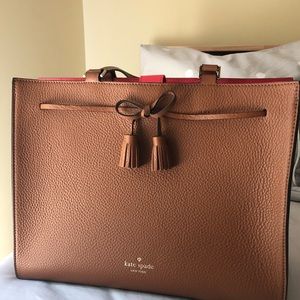 NWT (not attached) Brown Kate Spade Tote